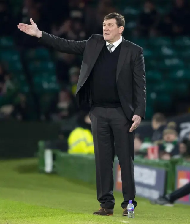 St Johnstone boss Tommy Wright