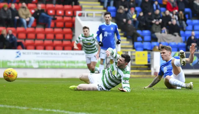 Jason Kerr tackles Oliver Burke