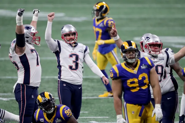 Patriots celebrate