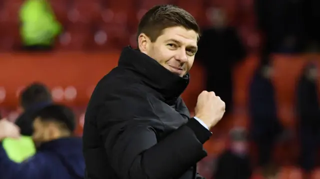 Rangers manager Steven Gerrard