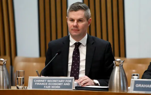 Finance Secretary Derek Mackay