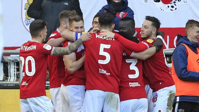 Bristol City celebrate