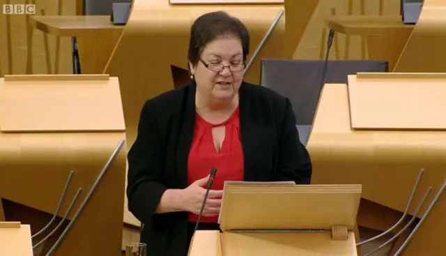 Labour MSP Jackie Baillie