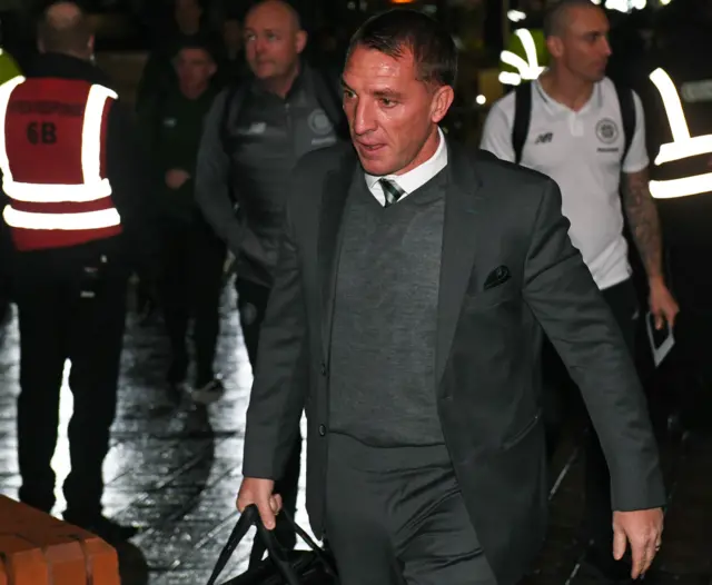 Brendan Rodgers' Celtic side sit six points clear at the top of the Scottish Premiership