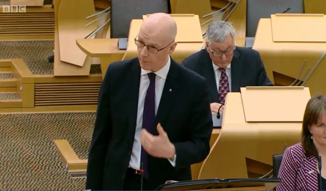 Education Secretary John Swinney