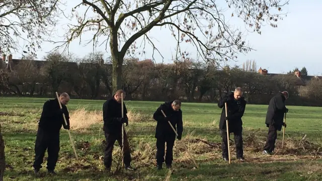 Police searching Oak Road playing fields