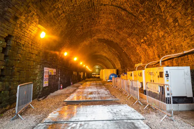 Queensway tunnel as it is now