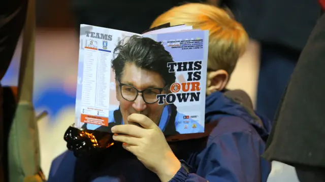 Luton Town fan