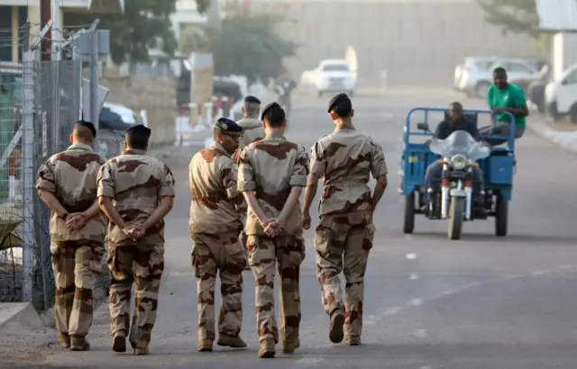 French troops in Chad