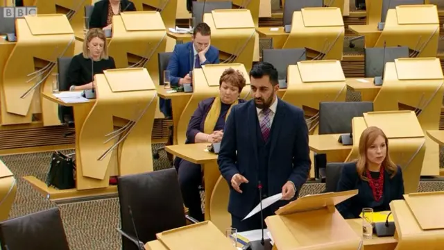 Justice Secretary Humza Yousaf