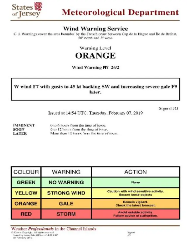 weather warning