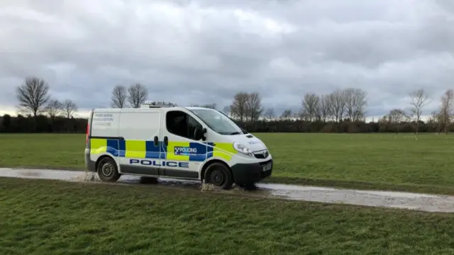 A police van