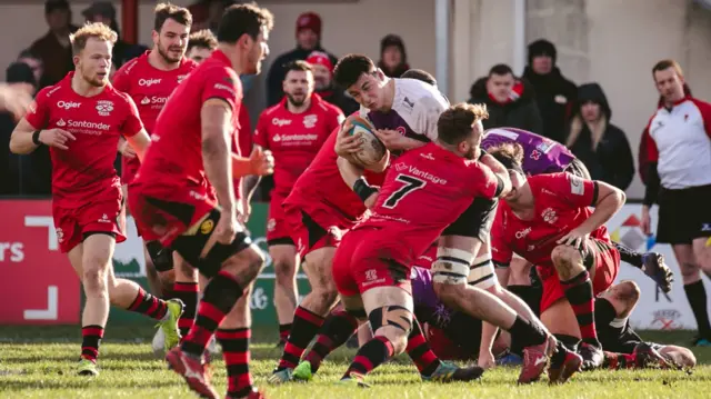 Jersey Reds v Cornish Pirates