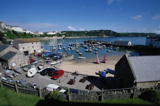 Tenby harbour