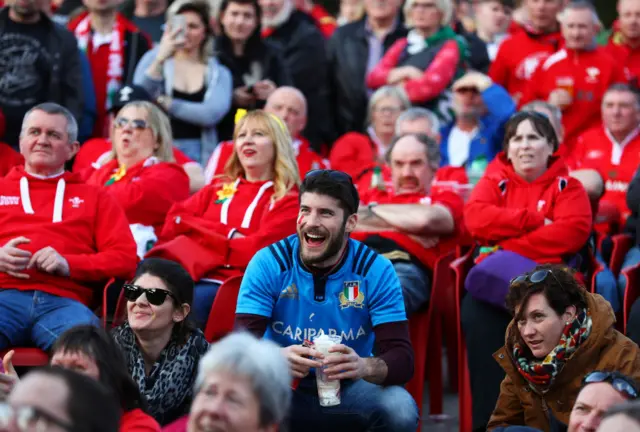 Crowd at the Stadio Olimpico