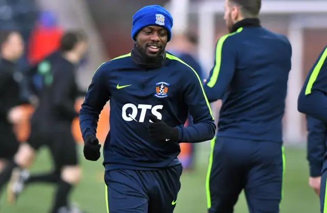 Youssouf Mulumbu is back at Kilmarnock on loan from Celtic