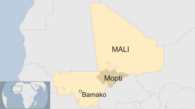 Map of Mali