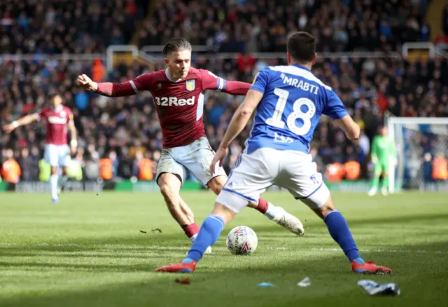 Jack Grealish scores