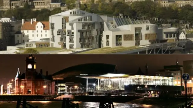 The Scottish Parliament and the Welsh Assembly will have co-ordinated votes on the motion