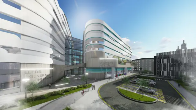 Plans for the new hospitals