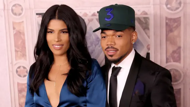 Chance the Rapper and Kirsten Corley