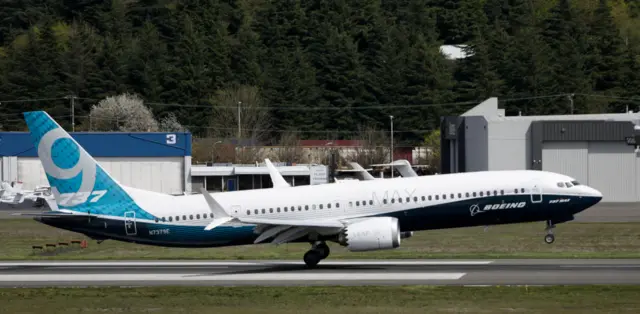 Boeing 737 Max 8 plane