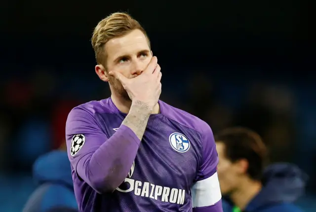 Schalke"s Ralf Fahrmann