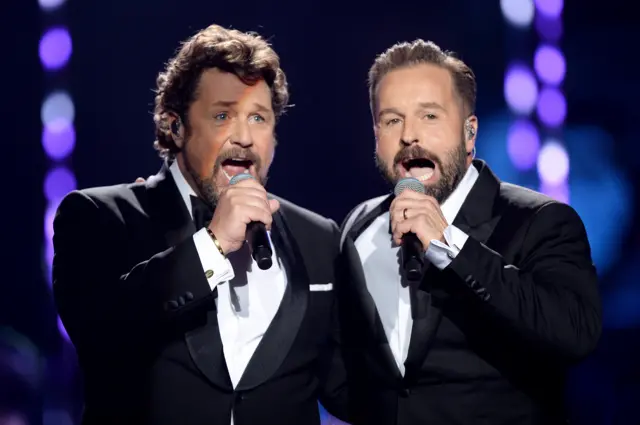 Michael Ball and Alfie Boe