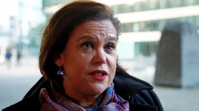 Sinn Féin President Mary Lou McDonald