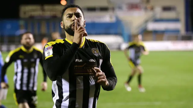 Notts County celebrate