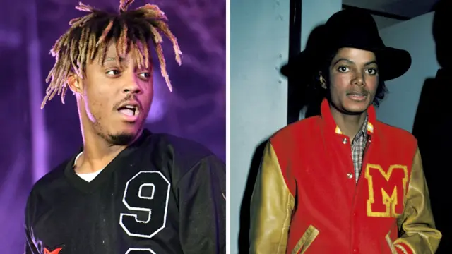 Juice Wrld and Michael Jackson