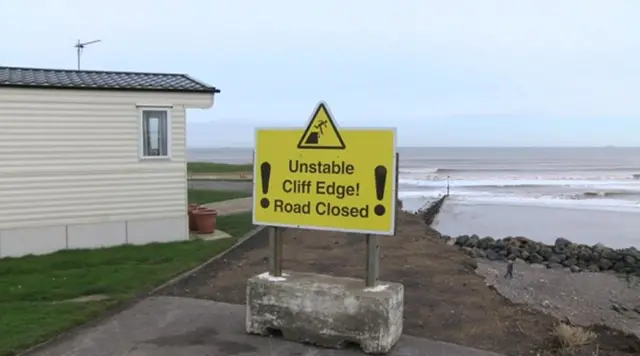 A sign in Hornsea