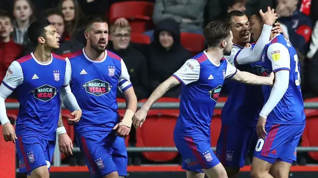 Ipswich celebrate