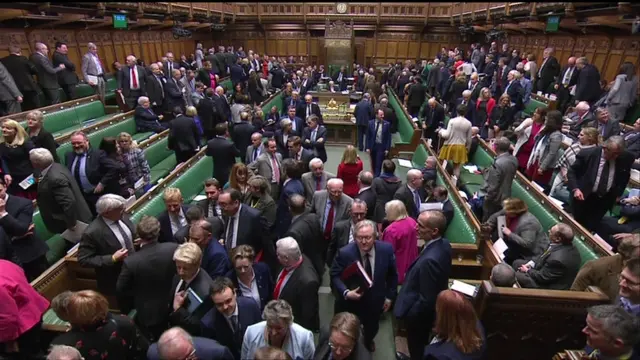 MPs in Commons prepare to vote