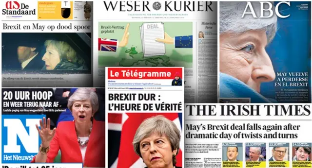 European newspapers