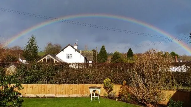 Lydbury North rainbow