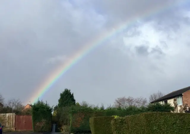 Rainbow in Kegworth