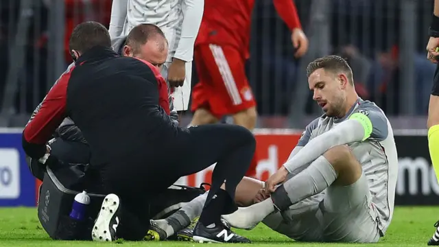 Jordan Henderson injured