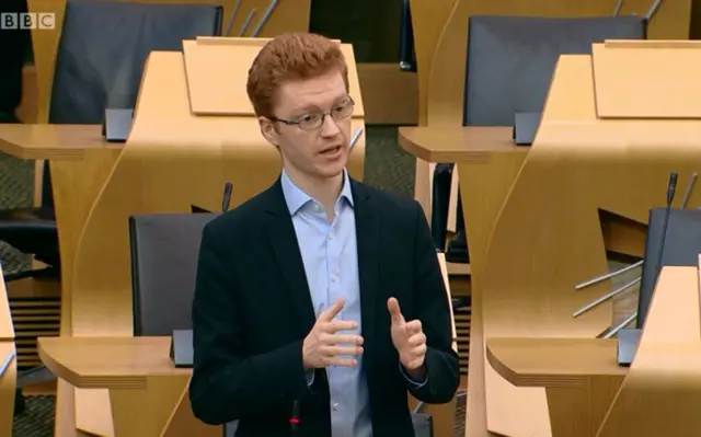 Green MSP Ross Greer