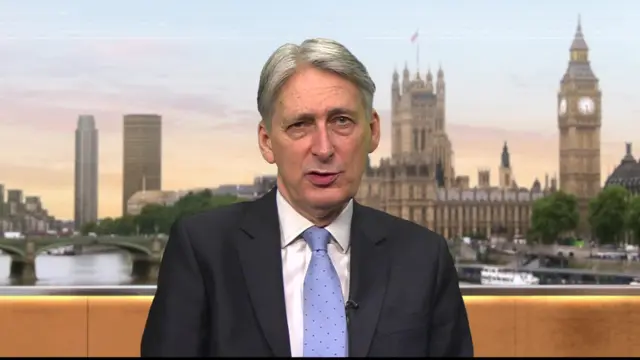 Chancellor Philip Hammond