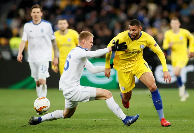 Reuben Loftus-Cheek on the ball