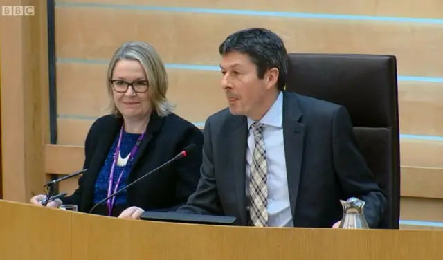 Deputy Presiding Officer Ken Macintosh