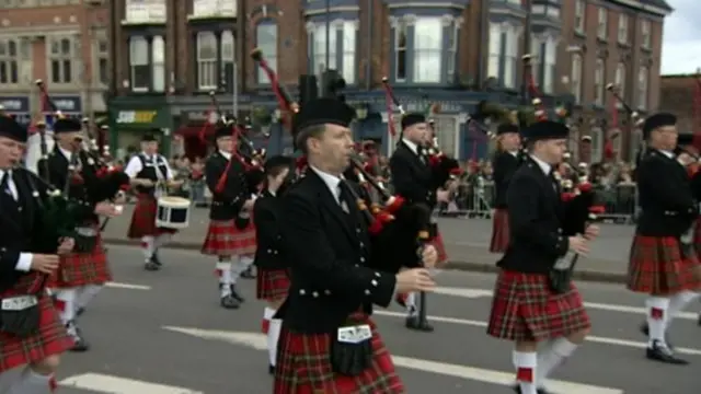 St Patrick's Day parade