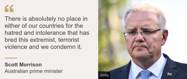 Australian PM Scott Morrison