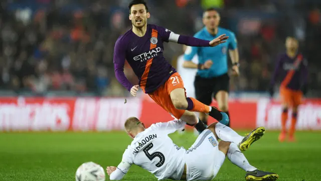 David Silva and Mike van der Hoorn