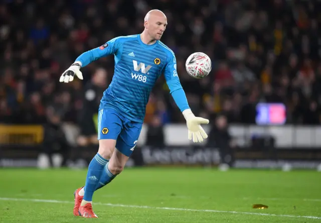 John Ruddy of Wolverhampton Wanderers