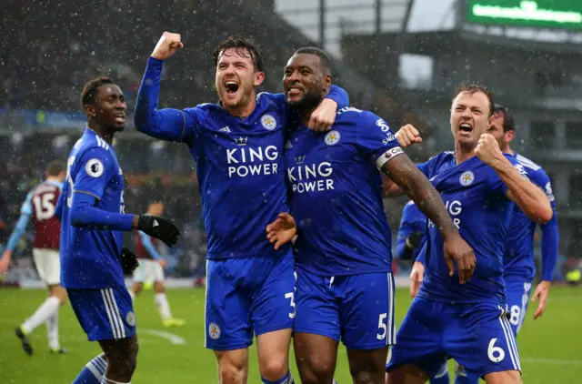 Leicester celebrate