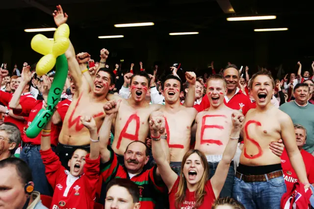 Wales fans