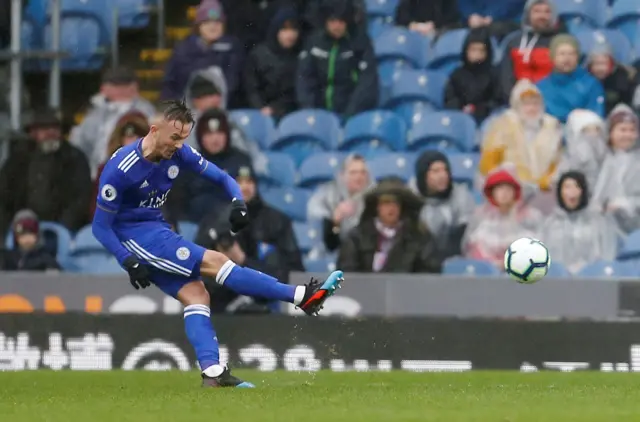 James Maddison scores