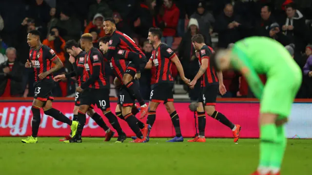 Bournemouth 4-0 Chelsea, Premier League